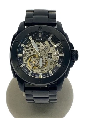 Fossil Automatic Skeleton Watch ME3080 Silver Dial Stainless Steel Back - image 1 of 4