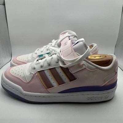 Adidas Forum Low Shoes Girls Youth Size 7 Pastel Forum Low Pink Pastel GY8196 - Image 1 of 4