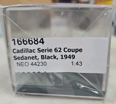 Neo Scale Models, 1949 Cadillac Serie 62 Coupe, 1/43, See Ad. Box Only (10A) - Image 1 of 4