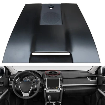 Black ABS Car Dash Air Vent Clock Bezel Plate for Toyota For Camry 2012 2017 - Изображение 1 из 4