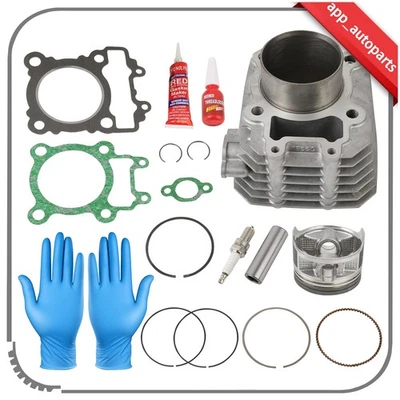 Kit de reconstrucción de extremo superior de pistón de cilindro de motor para 03-11 Kawasaki Bayou 250 KLF250 Foto 1 de 4