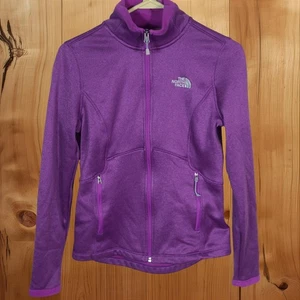Giacca The North Face donna piccola Activewear viola full zip - Foto 1 di 7