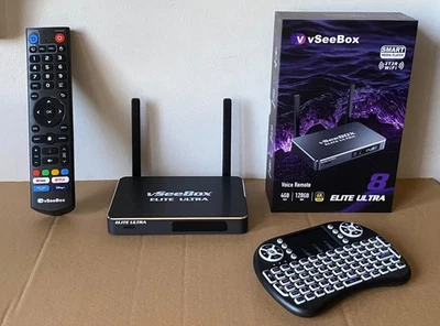 2026 Vsee Elite Ultra 21 App + QWERTY Hand Keyboard. 1 year warranty & free ship - Image 1 of 4