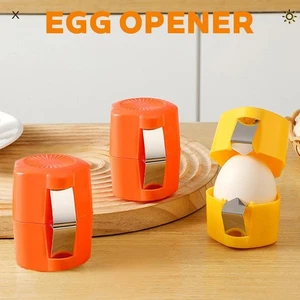Herramienta para galletas de huevos rompe huevos manual separador de carcasa abridor herramienta de cocina para huevos - Imagen 1 de 13