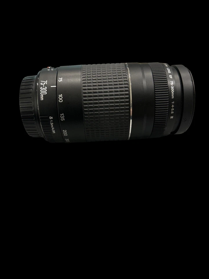 Canon Zoom Lens EF 75-300 mm 4.0-5.6 IS USM Lens - Image 1 of 4