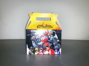 POWER RANGERS PARTY FAV CAJAS Juego de 10 - Imagen 1 de 4