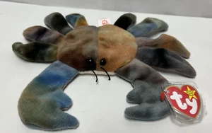 Ty Beanie Baby Claude the Crab #4016 errori di etichetta - Foto 1 di 16