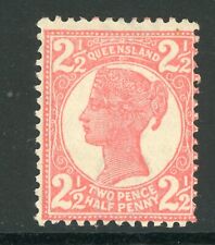 Queensland  1898 2½p  Rose SG 236 Mint D413 ⭐⭐⭐⭐⭐⭐