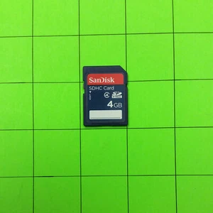 Camera Sandisk 4GB Sdhc Card Memory - Picture 1 of 3