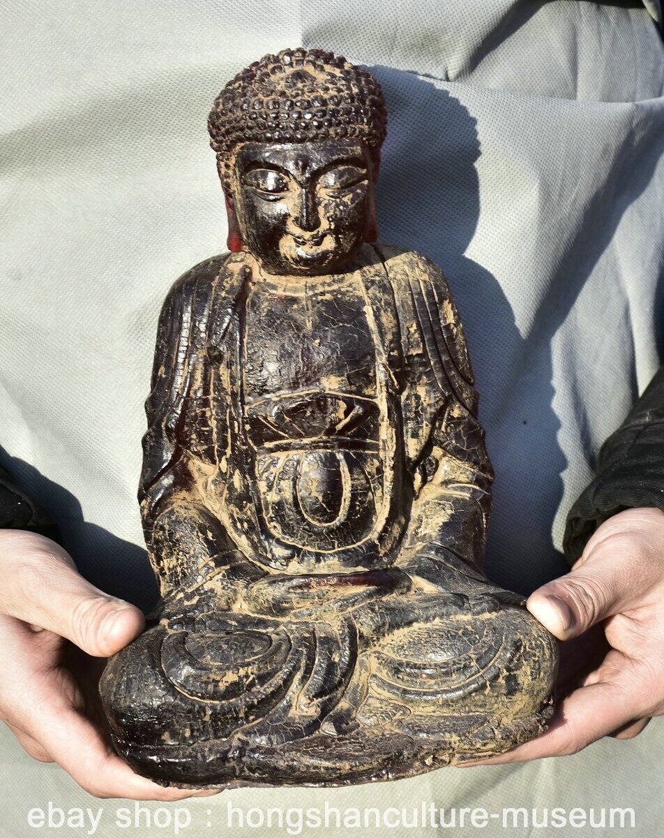 中国　琥珀彫刻　大黒像　仏像　置物　約169g　V　8132E 中国 琥珀彫刻 大黒像 仏像 置物 約169g V 8132E