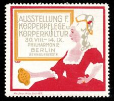 Germany Poster Stamp - 1913, Berlin - Personal Care & Culture Exhibition