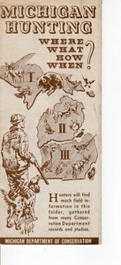 DEPARTAMENTO DE CONSERVACIÓN DE MICHIGAN CAZA???? GUÍA 3 - PARCHE CIERVO MICHIGAN - Imagen 1 de 1