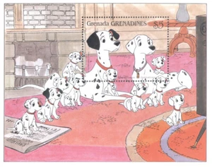 (703327) Disney, 101 Dalmatians, Dogs, Grenada Gren. - Picture 1 of 1