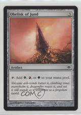 2008 Magic: The Gathering - Shards Alara Obelisk of Jund #215 2r9
