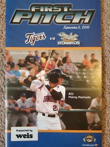 Manny Machado - First Professional Appearance on Gameday Program - Sept 2010 - Picture 1 of 4