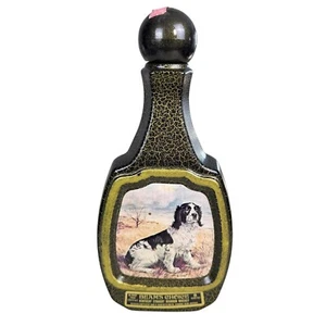 Jim Beams Choice Mt Decanter Bottle Springer Spaniel Hunting Dog By J. Lockhart - Picture 1 of 9