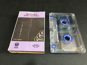 METALLICA ENTER SANDMAN AUSTRALIAN CASSINGLE CASSETTE TAPE 1991 - Picture 1 of 2