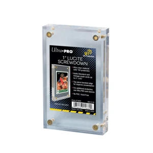 Ultra PRO 1" Lucite Screwdown Clear Trading Cards for Standard Sized Holder - Picture 1 of 3