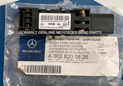 Sensor impacto mercedes-benz s500 s600 clk350 clk550 2000-2009 0028200826 Foto 1 de 3