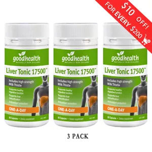 3 x Good Health Liver Tonic 17500mg 90 Caps FREE SHIPPING - Picture 1 of 2