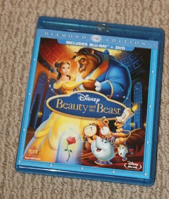 Beauty and The Beast  Blu-Ray / DVD   Diamond Ed  used - Image 1 of 4