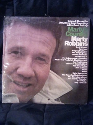 MARTY'S COUNTRY MARTY ROBBINS two record set - Image 1 of 2