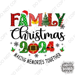 Navidad Hierro en Transferencia Regalo Navidad Pegatina Decoración para Camisetas Accesorios - Imagen 1 de 7