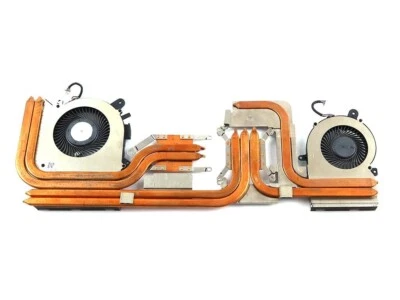 MSI GF65 THIN MS-16W2 MS-16W1 GPU CPU HEATSINK FAN ASSEMBLY E32-2500541-HH7 - Image 1 of 2