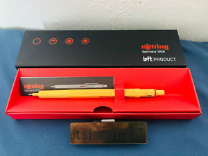 Rotring 600 Loft Limited Matte Yellow Mechanical Pencil 0.5mm w/BOX  NEW