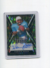 2023 Leaf Exotic Autographs Alligator Crystal Warren Moon Auto 2/6