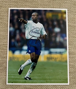 Genuine Hand Signed Autograph Photo Photograph CHELSEA William Gallas 10 x 8" - Picture 1 of 3