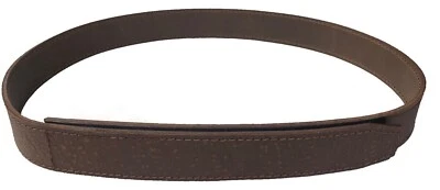 Real Buffalo Hide NO BUCKLE BELT 运动粘土/陷阱/骨架 1 1/2" Brn 或 Blk — 第 1/4 张图片
