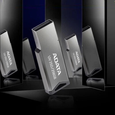 USB Flash Drive ADATA AU350 PC Laptop Disk Memory Stick Pack Storage Pen lot - Image 1 of 4