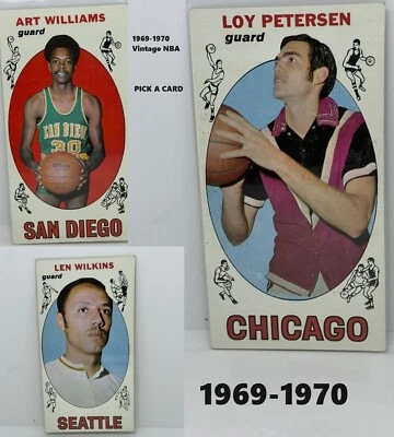 1969-70 TOPPS BASKETBALL CARD SINGLES     Pick a Card - Image 1 of 3