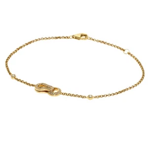 CARTIER Bracelet Agraph Diamond K18 Yellow Gold - Picture 1 of 7