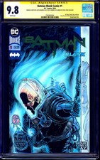 Batman #1 BLANK CGC SS 9.8 signed Mr FREEZE ORIGINAL SKETCH Jeff Edwards LYDIC