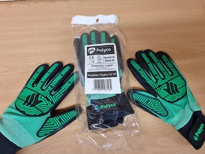 POLYCO POLYFLEX HYDRO C5 TP PHYKTP CUT RESISTANT LEVEL 5 - C SAFETY GLOVES X 3