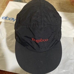 Sombrero Columbia Bugaboo Mediano Negro Rojo Nylon Carcasa Ligera para Trampero de Vellón - Imagen 1 de 3