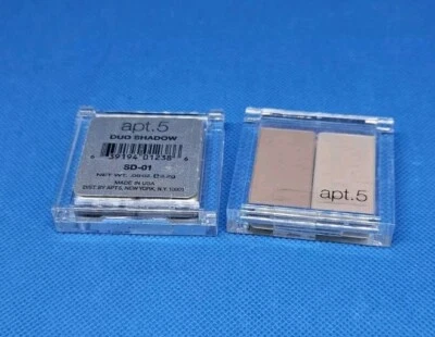 APT. 5 Duo Shadow Eye Shadow Duo SD-01 LIGHT BROWN/NUDE (LOT OF 2) - Image 1 of 4