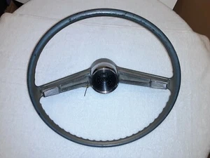 Vintage 1960's Chevrolet Bel Air Steering Wheel with Horn Ring Cap Nice!! - Picture 1 of 5