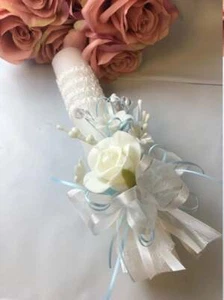 Flower candle for wedding favor baptismal communion christening favors - Picture 1 of 10