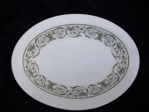 Wedgwood Perugia. Abierto Ovalado Verduras Plato. Diámetro 25.4cm - Picture 1 of 2