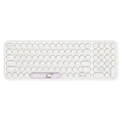 Royche Peanuts Snoopy Silent Keyboard Korean/English (White) - Image 1 of 4