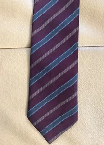 gestreifte Kinderkrawatte / Jugendkrawatte - Bild 1 von 5