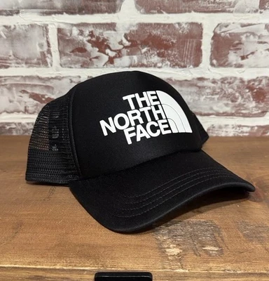 The North Face Black Trucker Hat One Size Adjustable SnapBack - Image 1 of 4