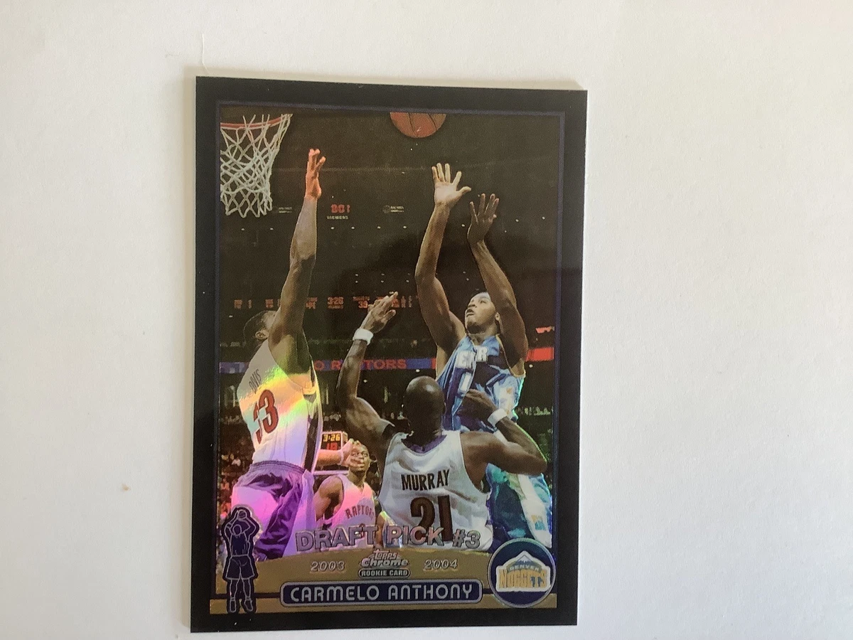 Topps Carmelo Anthony Basketball Rookie Sports Trading Cards for