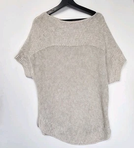 Tommy Bahama Beige Textured Knit Pullover Cotton/Linen Blend Size XL Cover Up - Picture 1 of 12