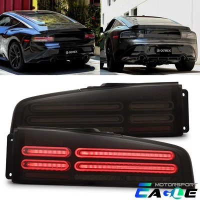Luces traseras LED serie NOVA para 23-25 Nissan Z estilo cuádruple alfa-negro Foto 1 de 4