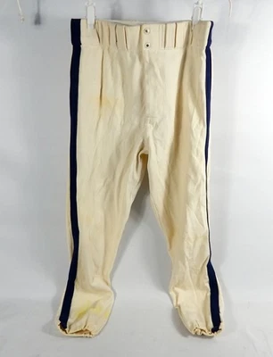 1993 Houston Astros Xavier Hernandez #31 Game Used Cream Pants 34-30 DP74469 - Image 1 of 4