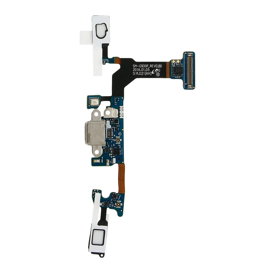 Micro-USB charge connector + microphone replacement part for Galaxy S7 - Image 1 of 3
